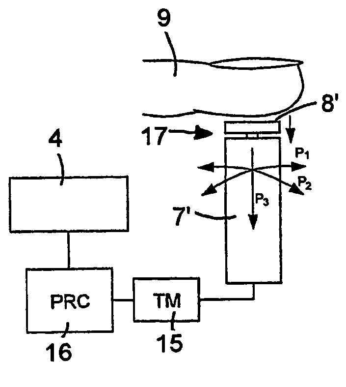 Method of navigating in a virtual three-dimensional environment and an electronic device employing such method