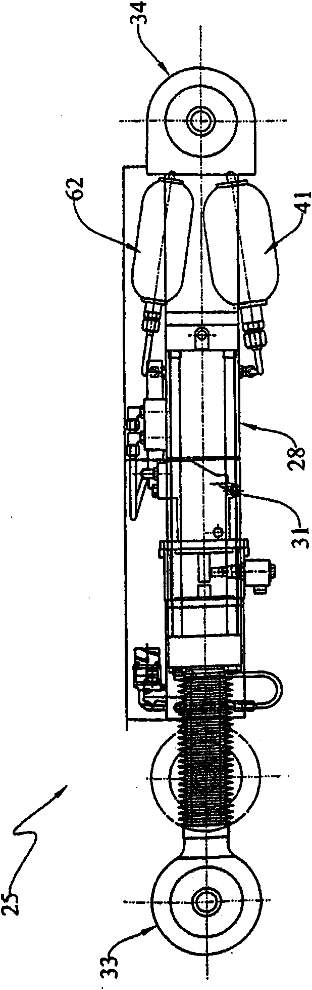 Electro-hydraulic actuator for controlling the pitch of a blade of a wind turbine