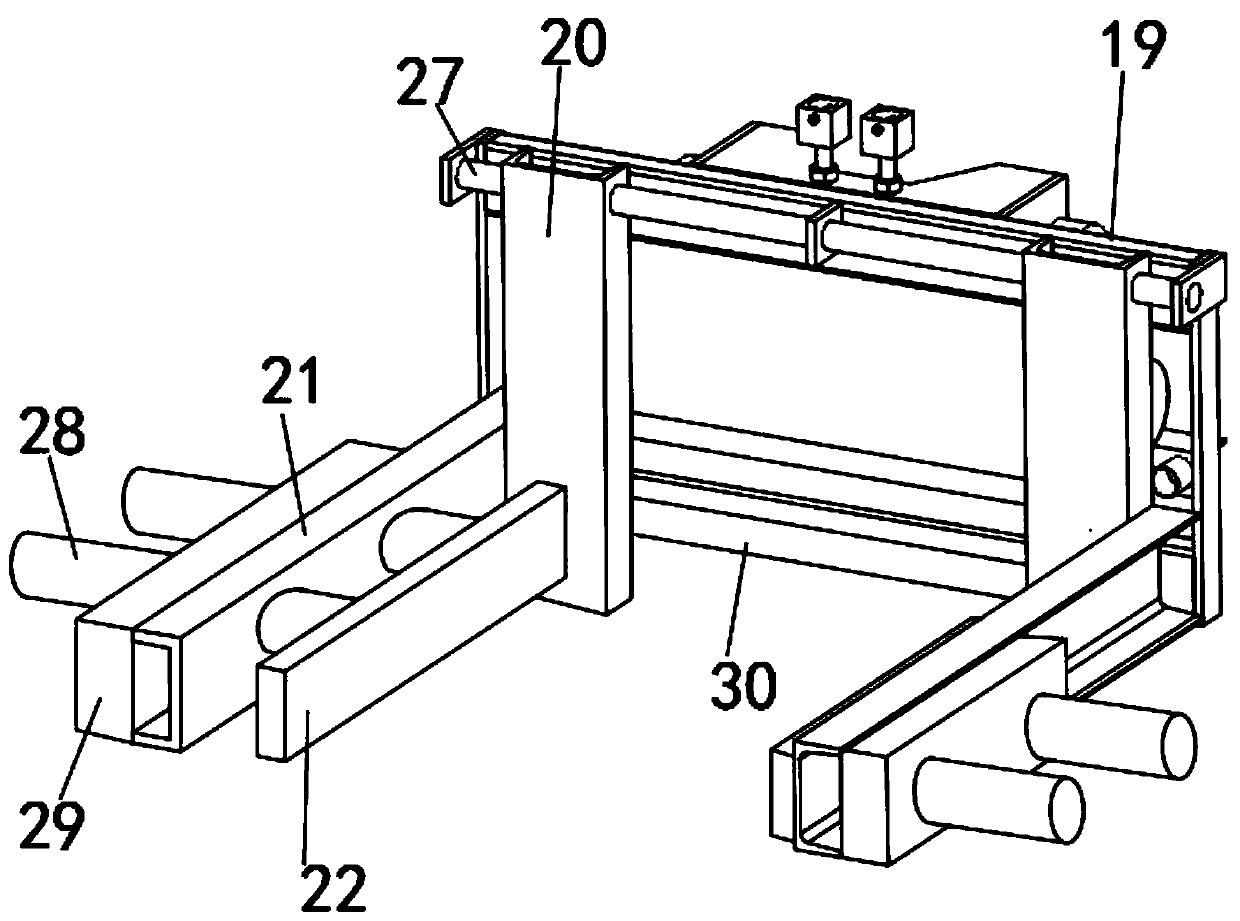 Loading and unloading type mobile equipment for mobile self-priming pump set of diesel engine