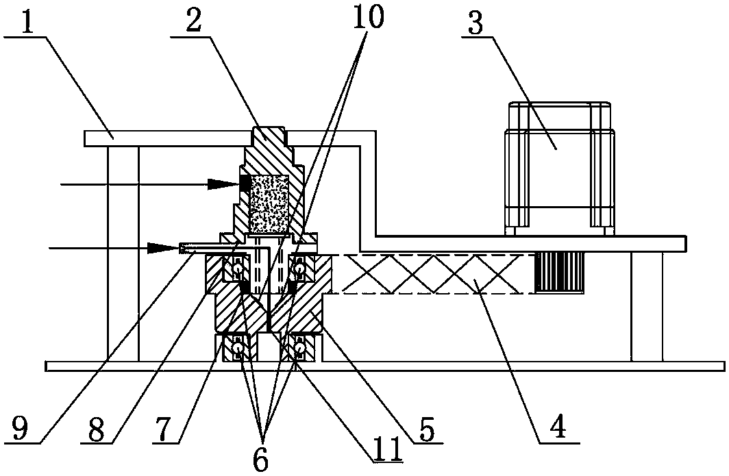 Device and method for producing hollow fiber membranes