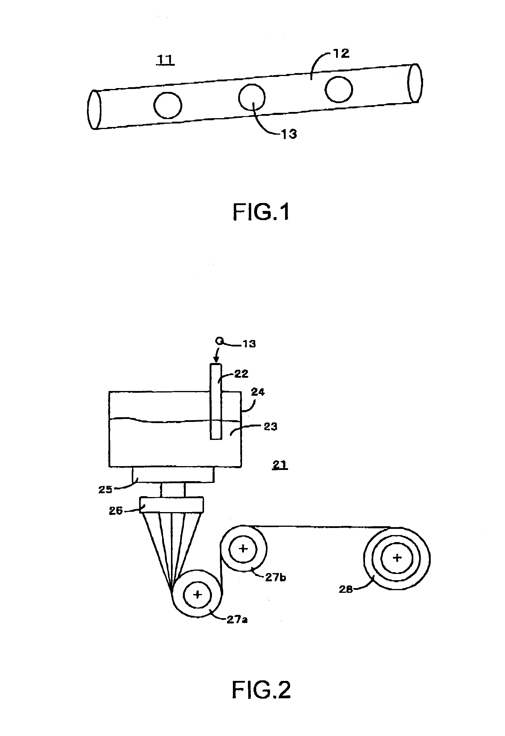 String wireless sensor and its manufacturing method