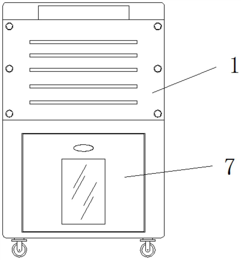 A garbage disposal device for a file shredder