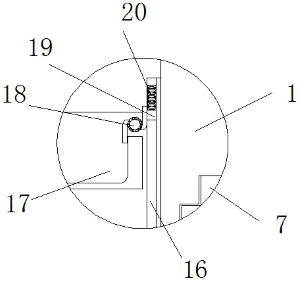 A garbage disposal device for a file shredder