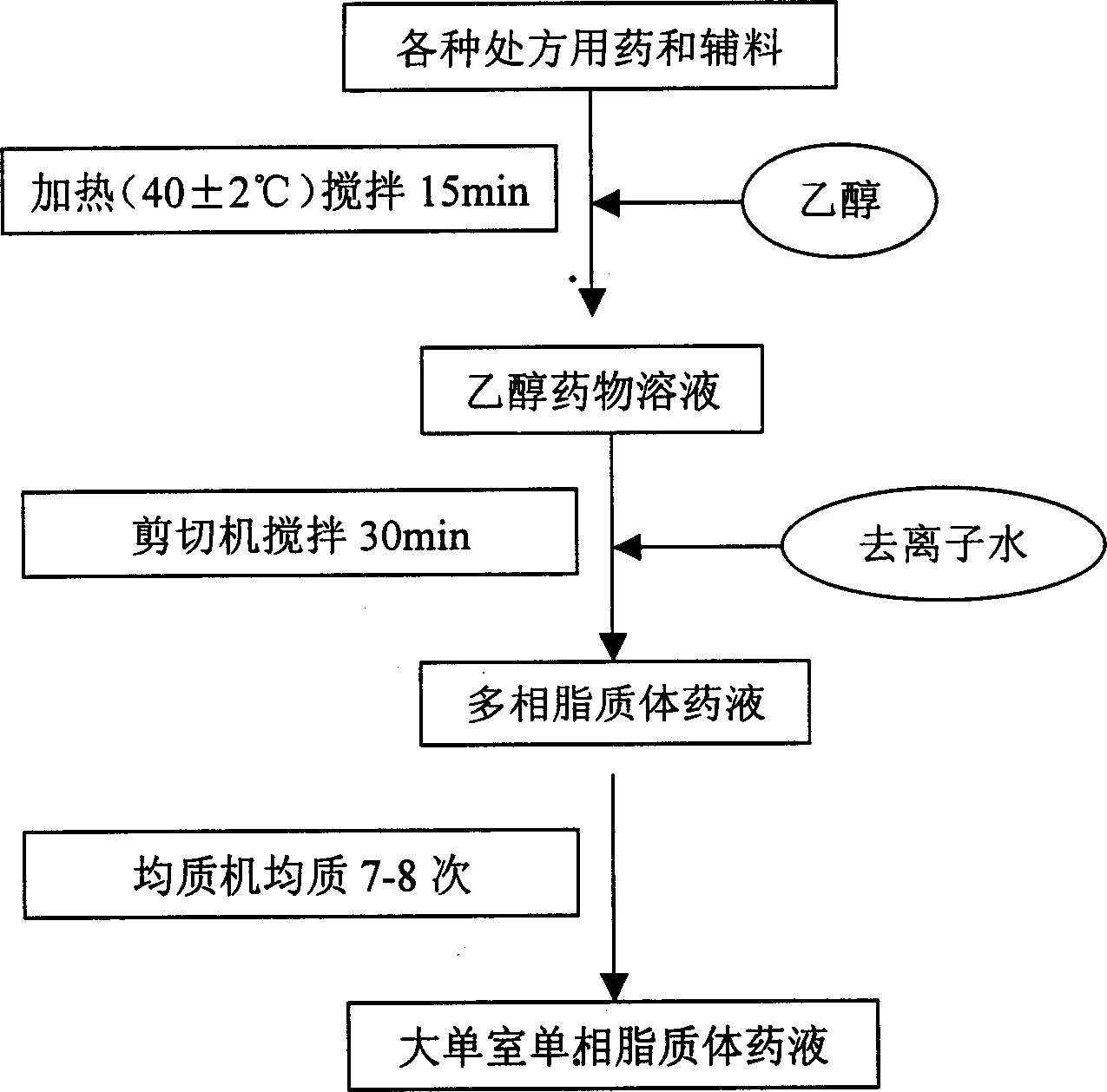 Liposome anti-fungus medication sprayer formulation