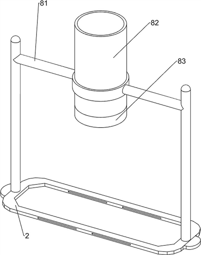 Anti-rust paint spraying device for scale prevention of steel drum