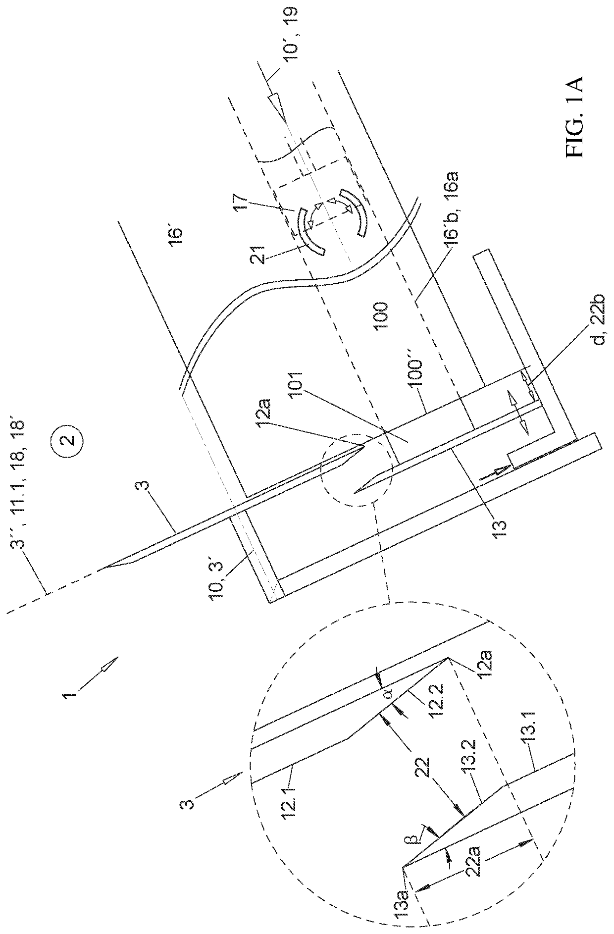 Cutting unit and cutting process