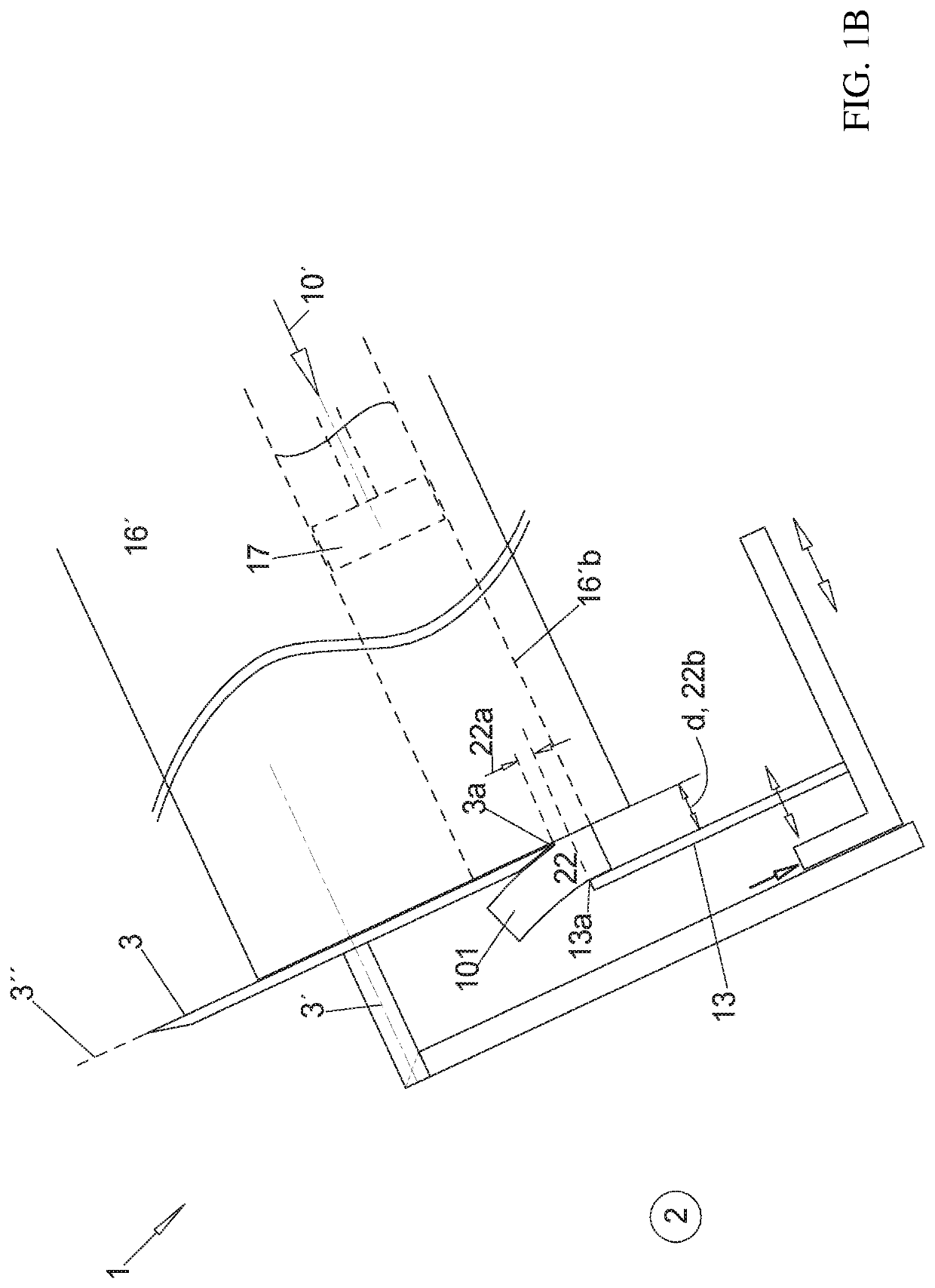 Cutting unit and cutting process