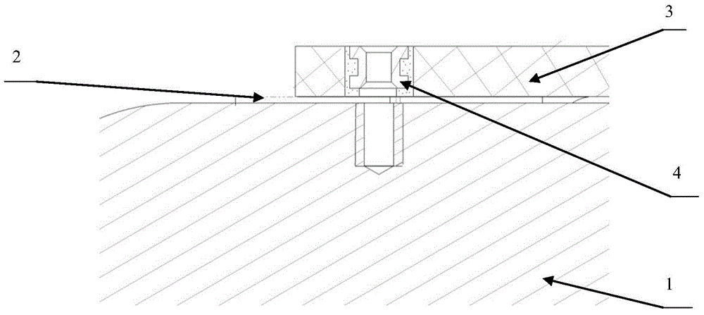 Aluminum alloy skin digital assembly method