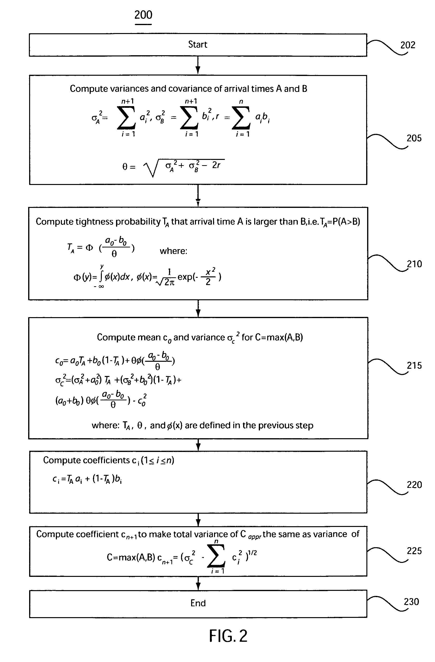 System and method for accommodating non-gaussian and non-linear sources of variation in statistical static timing analysis