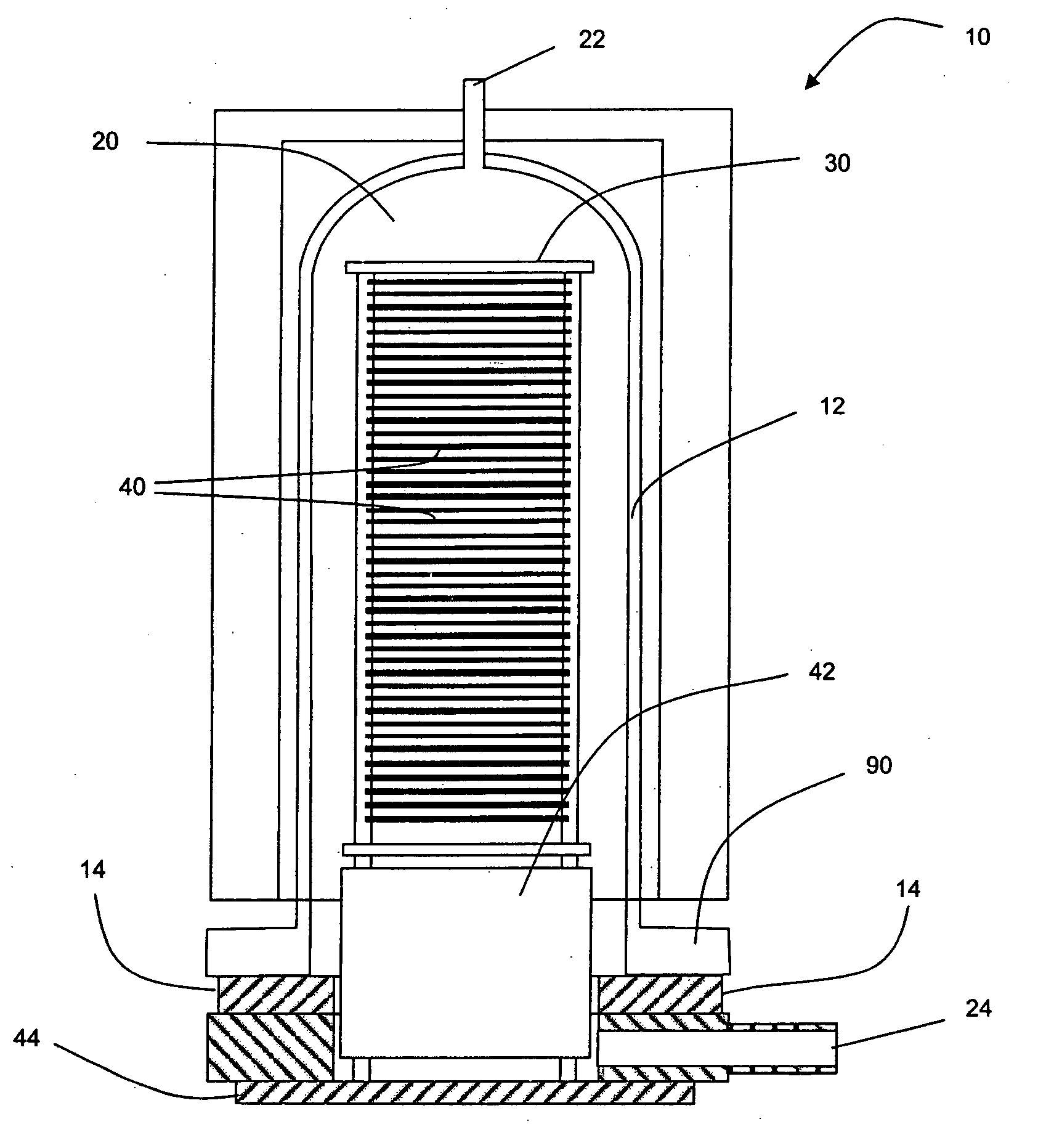 Deposition of TiN films in a batch reactor