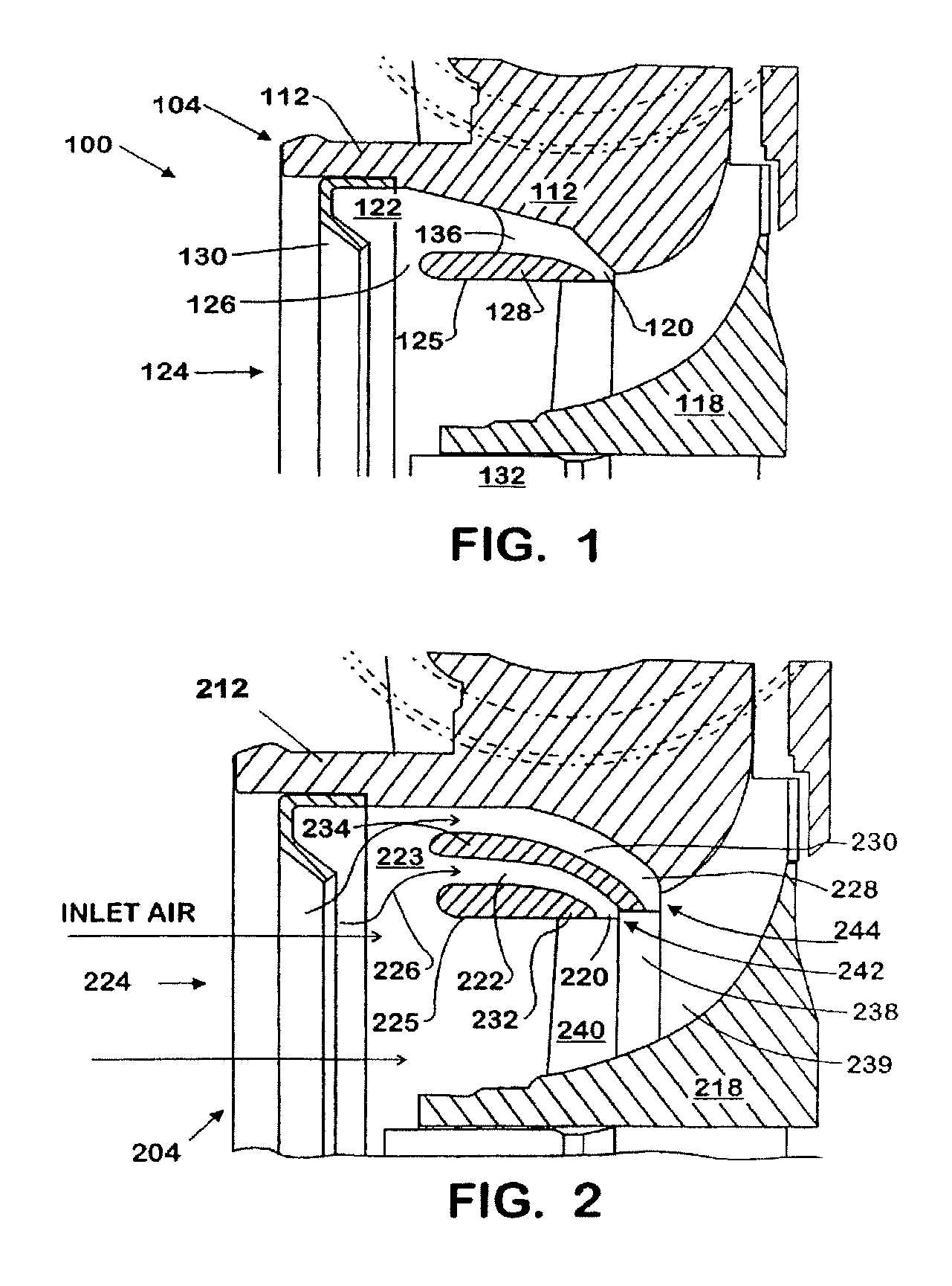 Engine intake air compressor and method