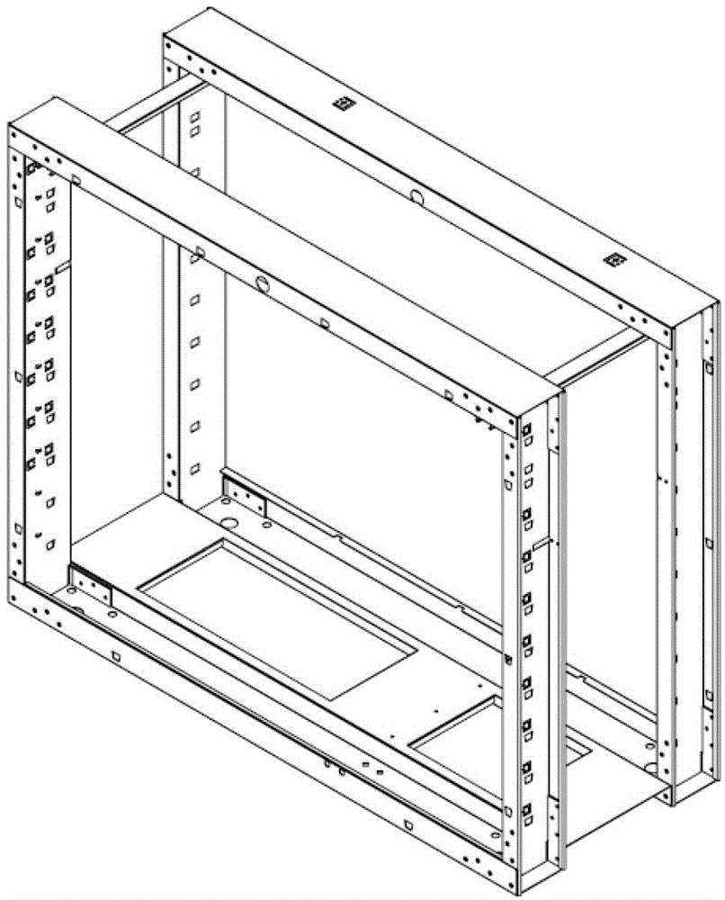 Storage cabinet with base frame