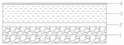 Sponge fitness site and construction method thereof