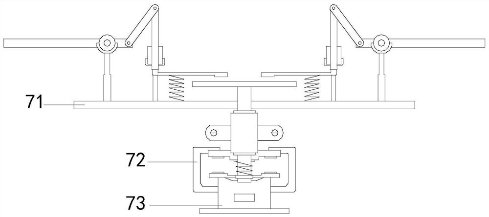 A road bridge concrete detection device