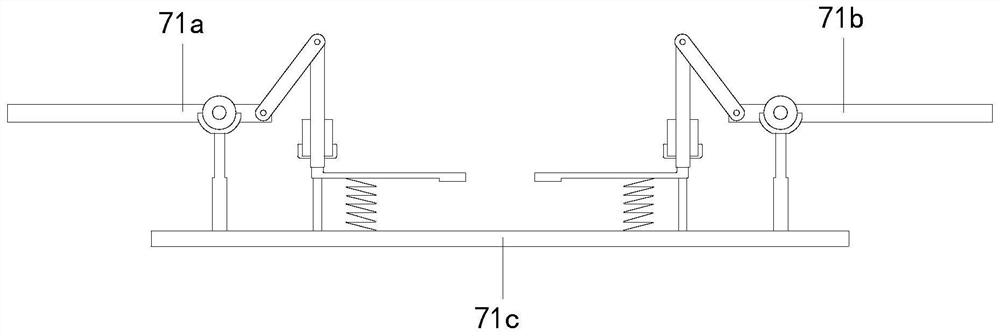 A road bridge concrete detection device