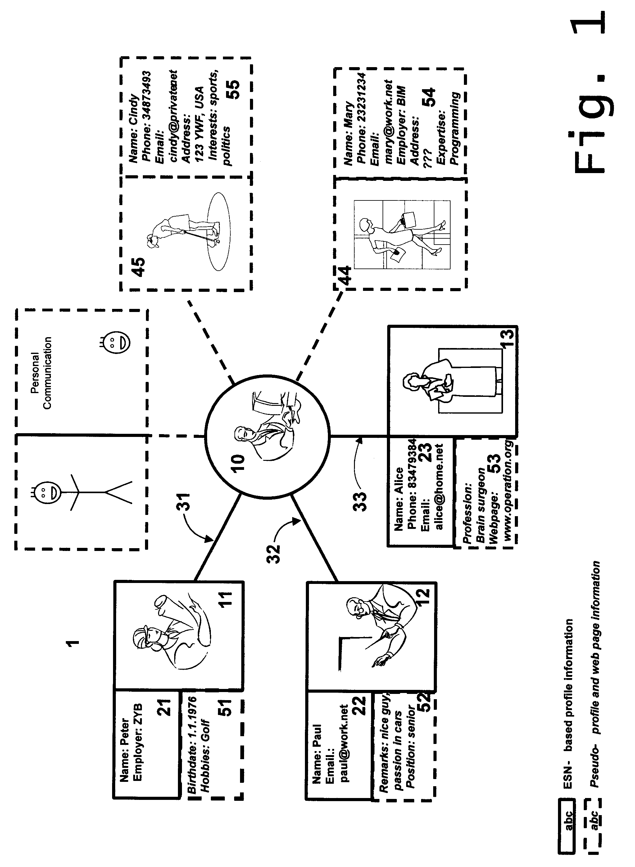 Hybrid Profile Management for Electronic Social Networks