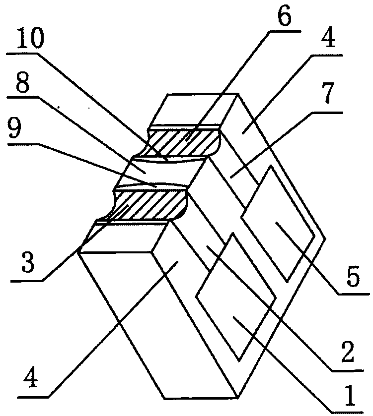 Method for exciting conductive material to ignite by inputting and outputting electronic from side of circuit board