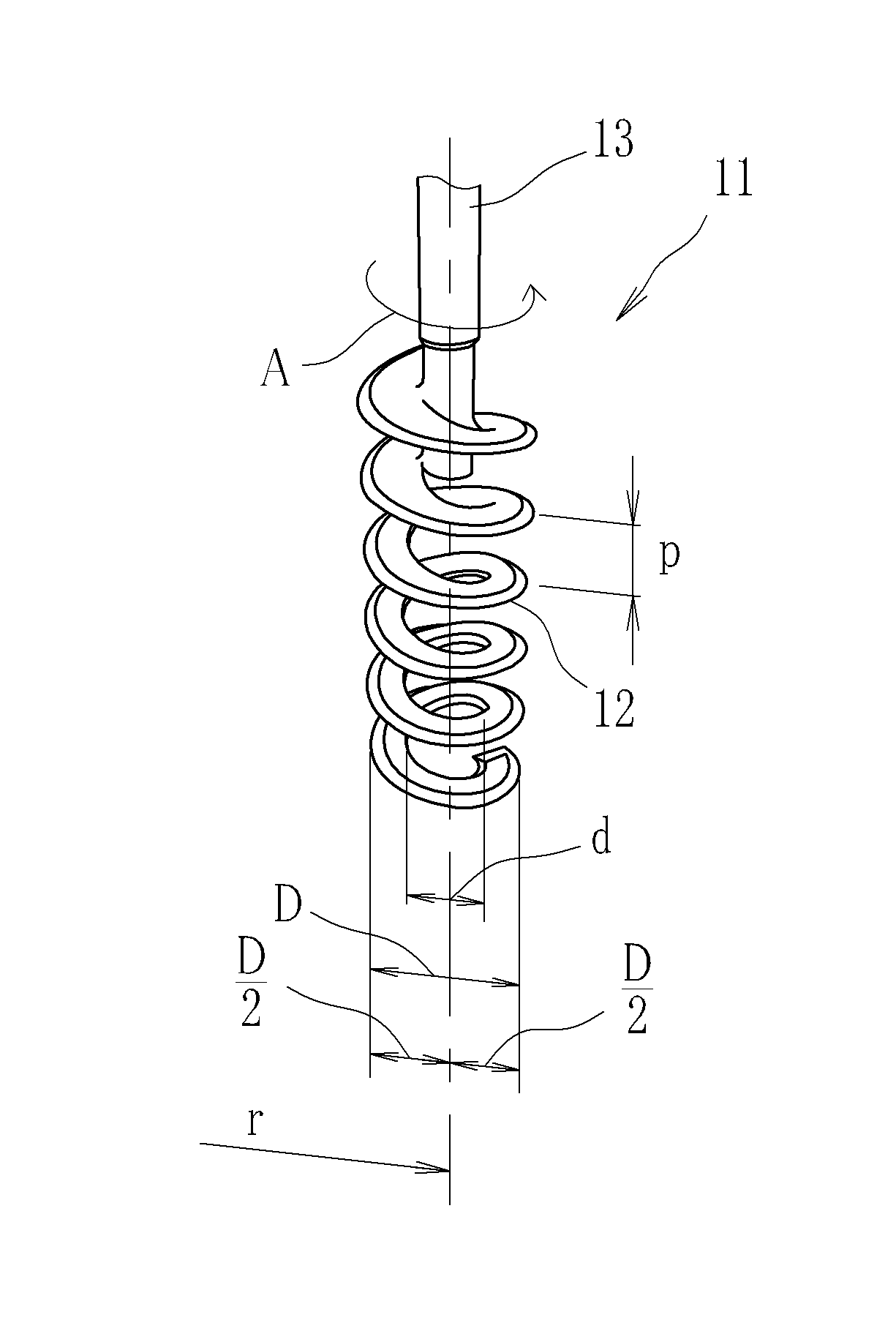 Finishing method in rotary disc starter propagation device