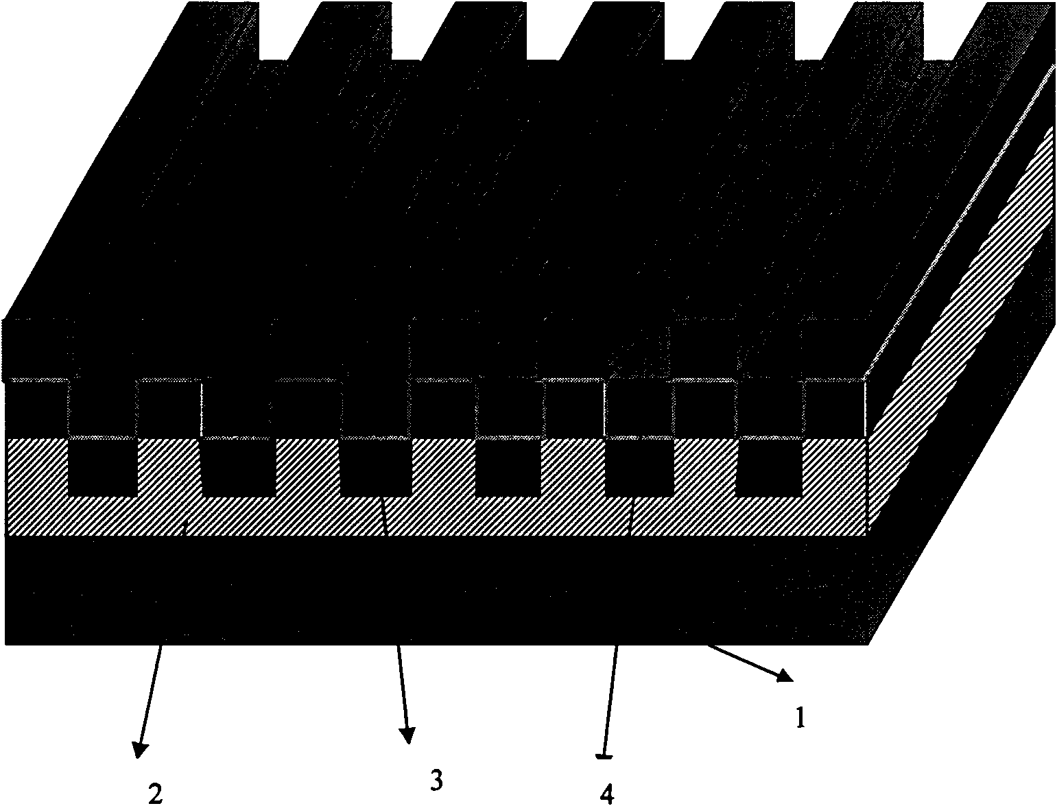 Quasi one-dimensional nano structural thermoelectric material, device and preparation method thereof