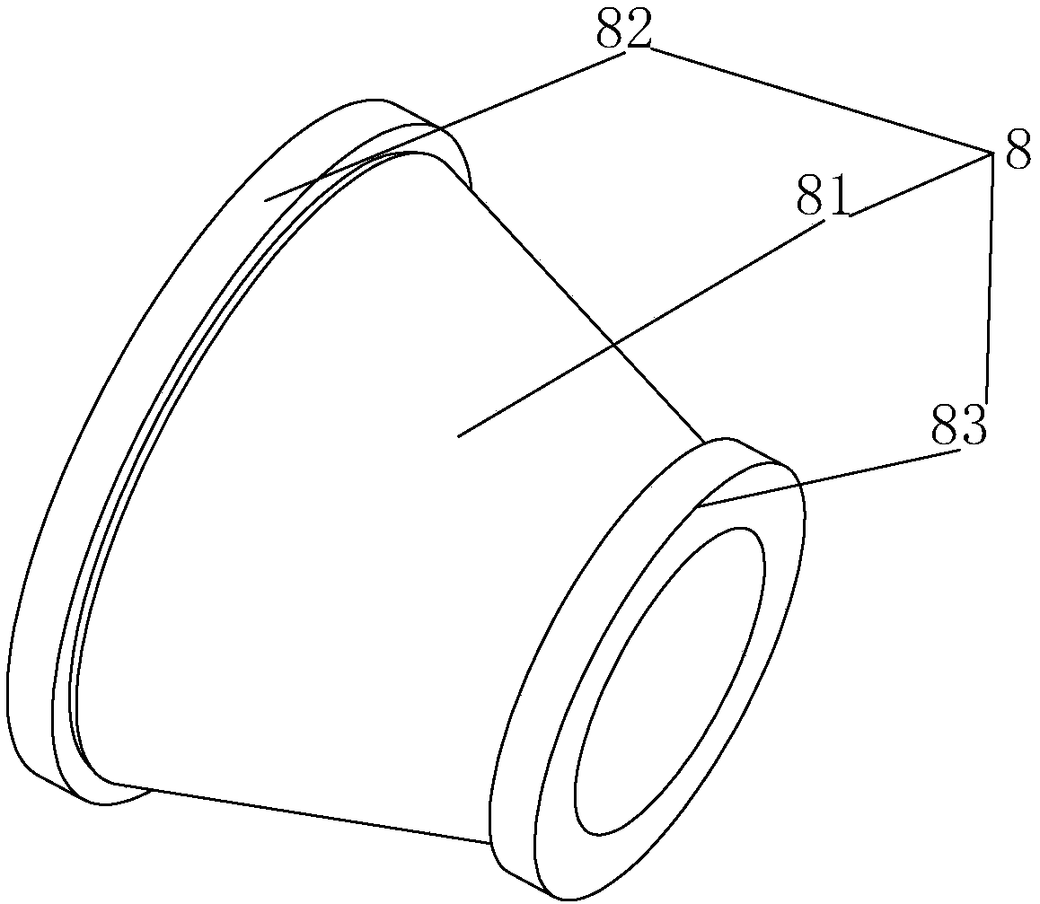 Grinding machine for inner ring of bearing