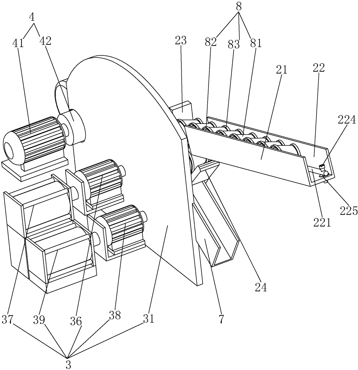 Grinding machine for inner ring of bearing