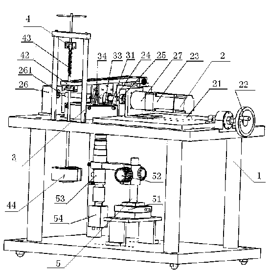 Simulation experimental apparatus for lubrication condition of antifriction bearing and measuring method thereof