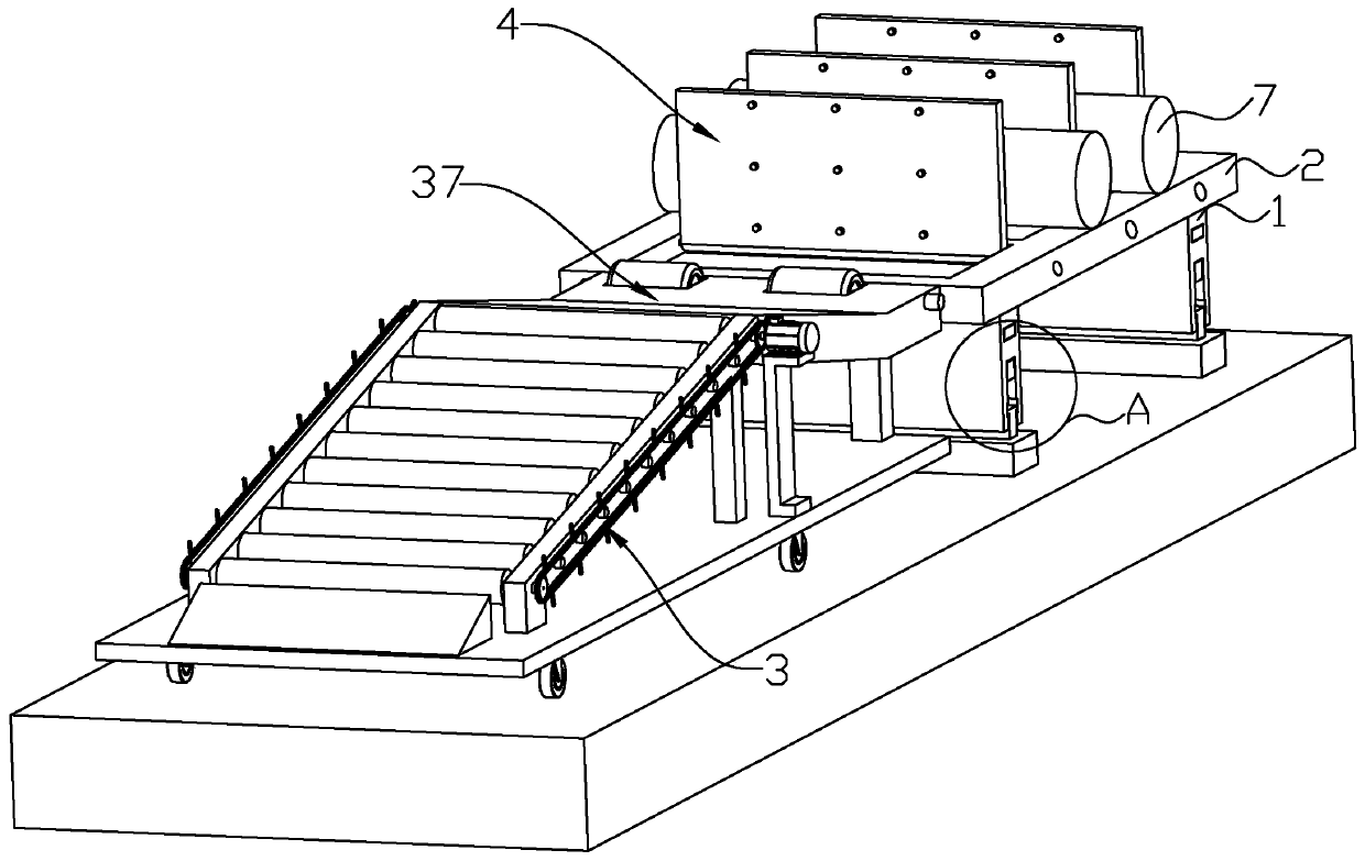 Device for detecting bearing capacity of pile-soil composite foundation