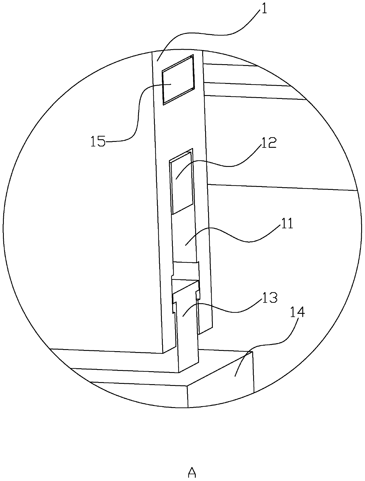 Device for detecting bearing capacity of pile-soil composite foundation