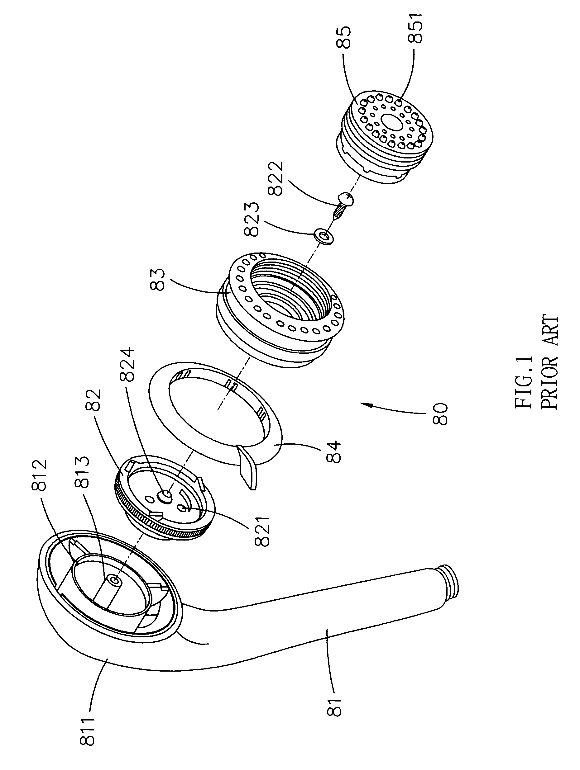 Shower head assembly