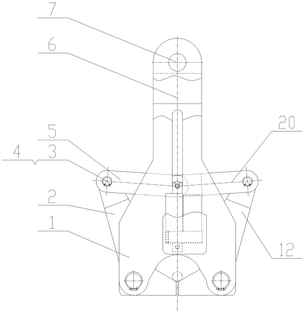 Rocker slider mechanism quick release device