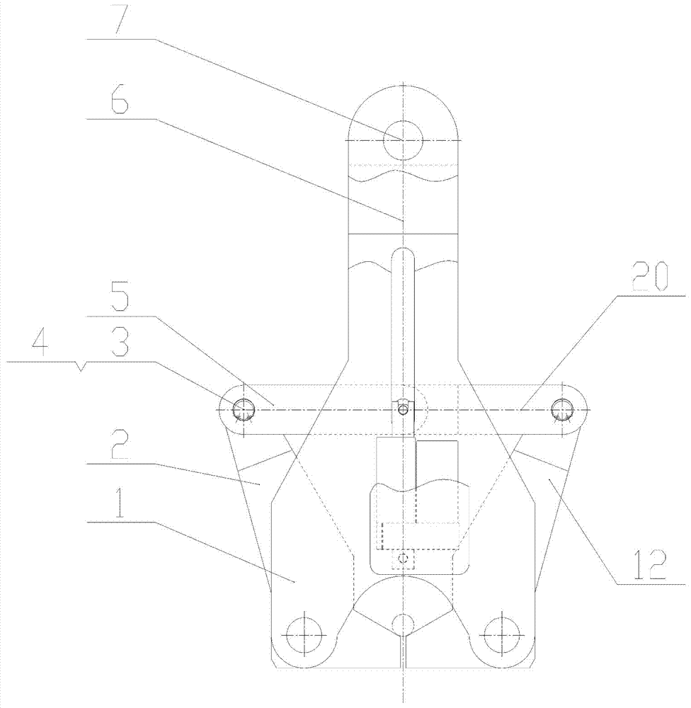 Rocker slider mechanism quick release device