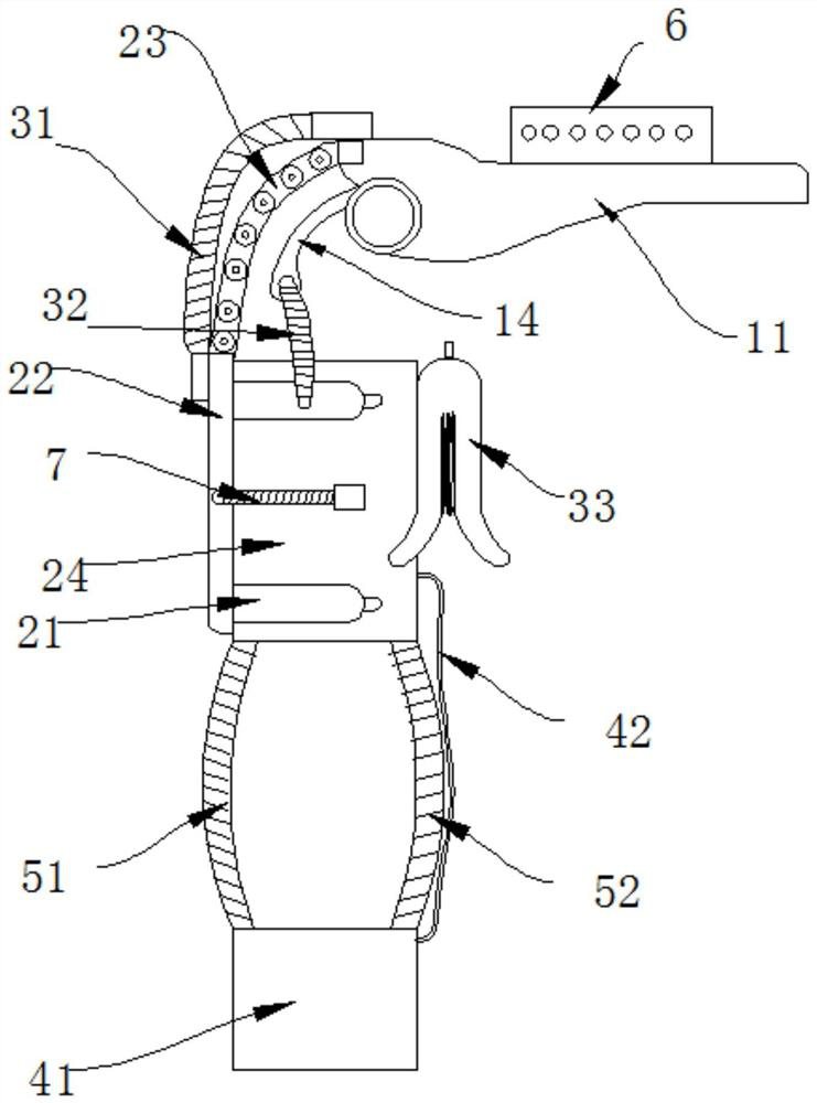 Rehabilitation equipment for preventing hemiplegia shoulder joint subluxation