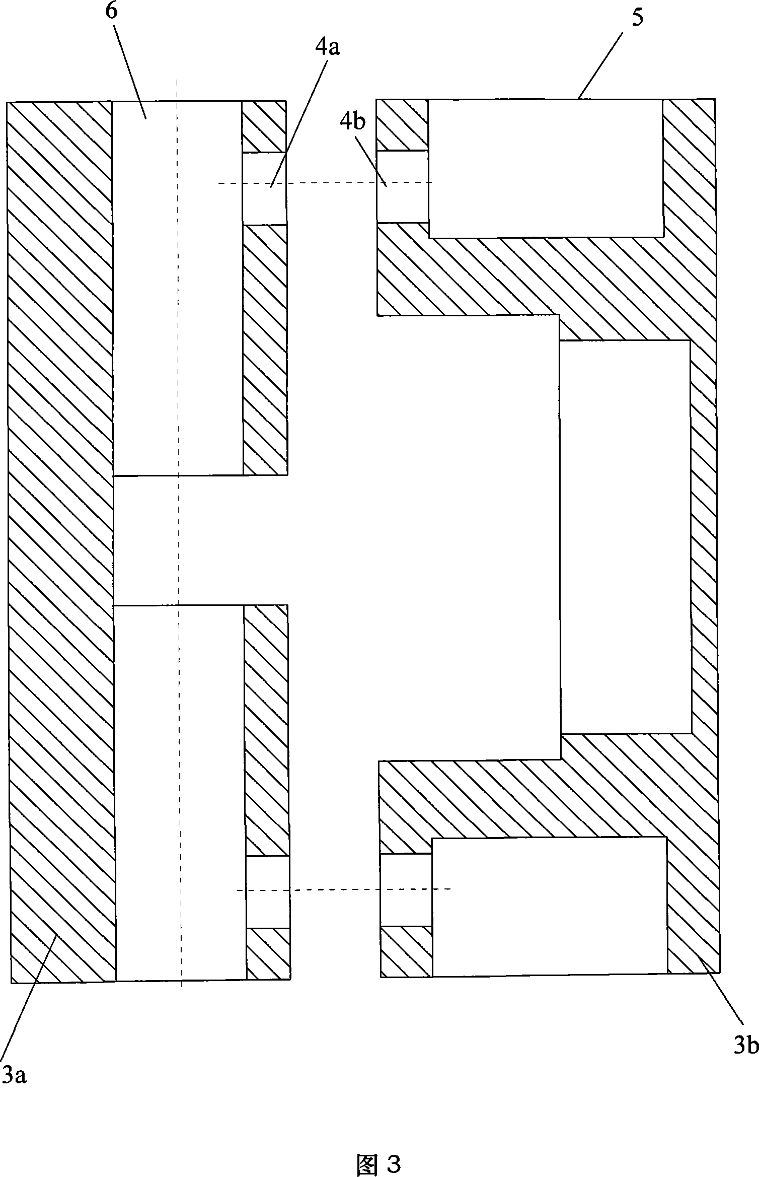 Connecting structure for middle and outside wings of unmanned aerial vehicle