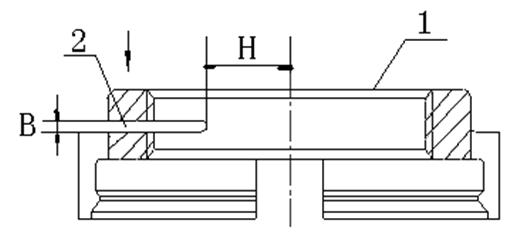 Self-locking method for nut and compression pitch deformation type self-locking nut