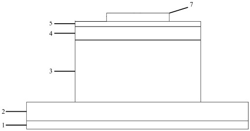 A kind of semiconductor device with narrow line width and preparation method thereof