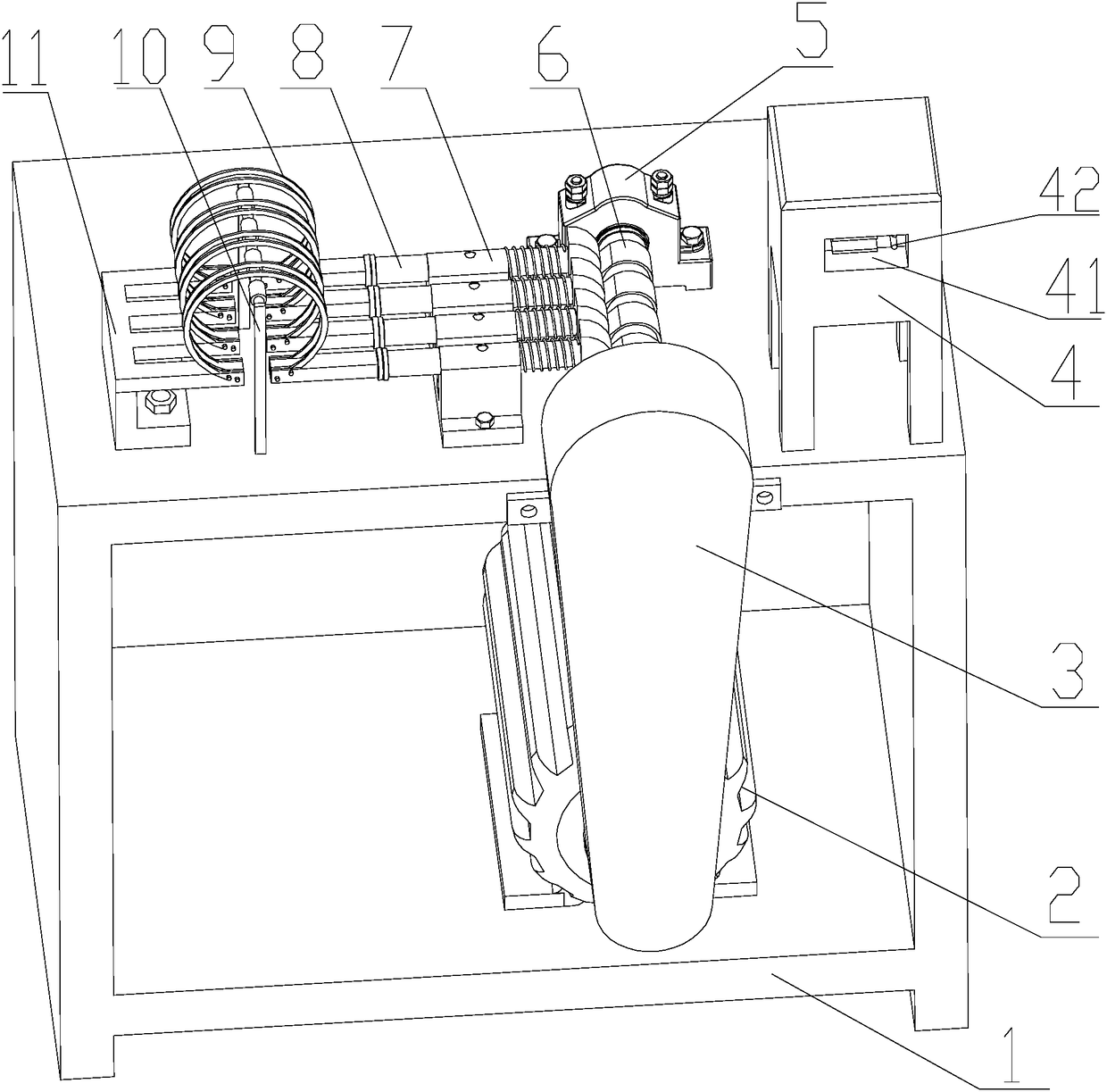 A kind of piston ring fatigue testing machine and fatigue testing method