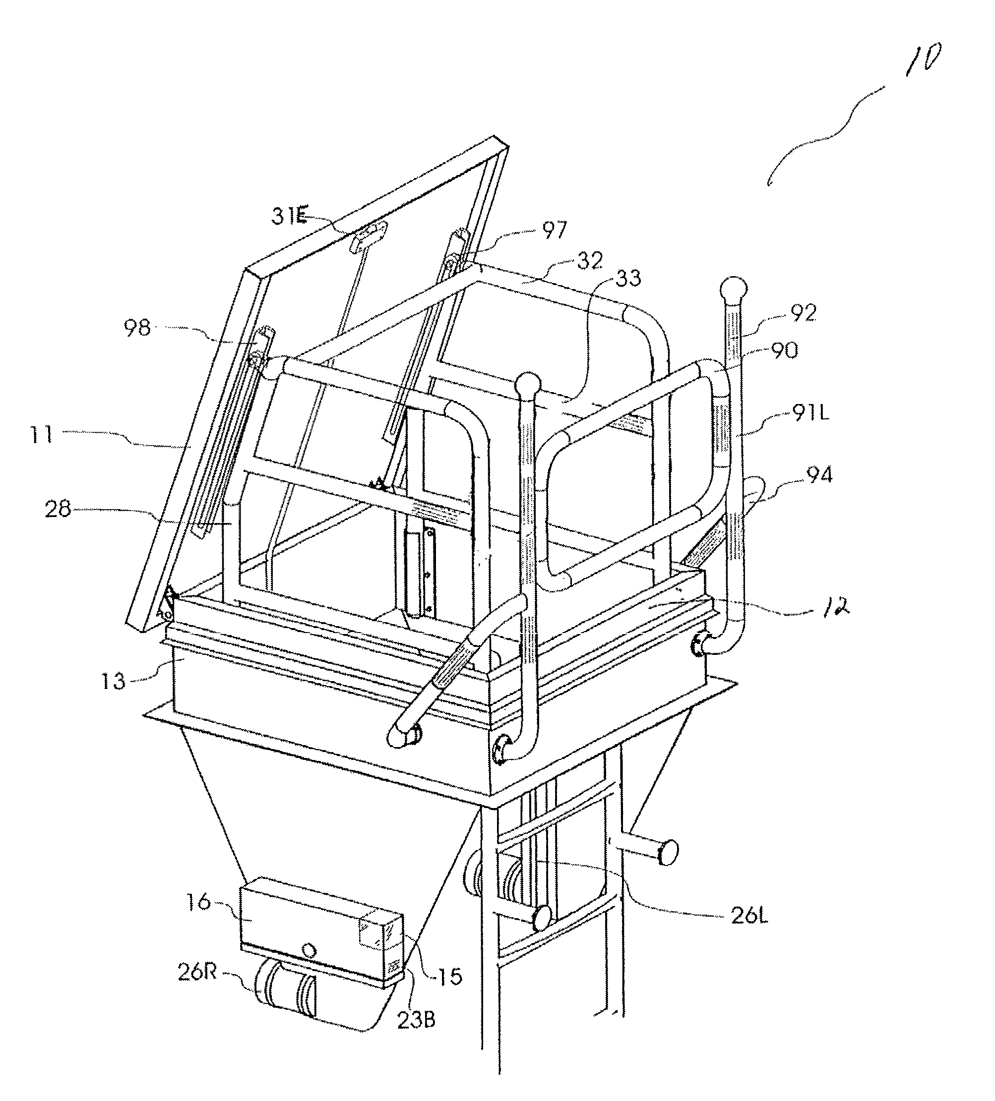 Safety hatch system and egress