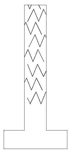 A kind of processing method of weak rigid semi-cured aramid paper honeycomb water guide groove for acoustic lining member