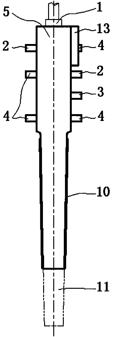 Automatic multifunctional narrow-clearance/super-narrow-clearance gas protection welding gun and manufacturing method thereof