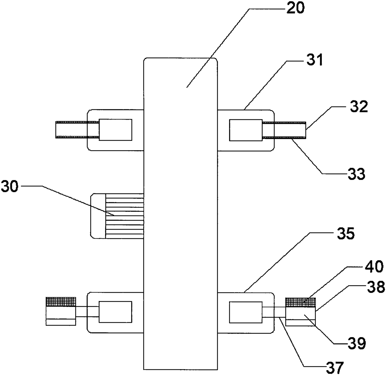 Convenient limb movement rehabilitation training device and use method thereof