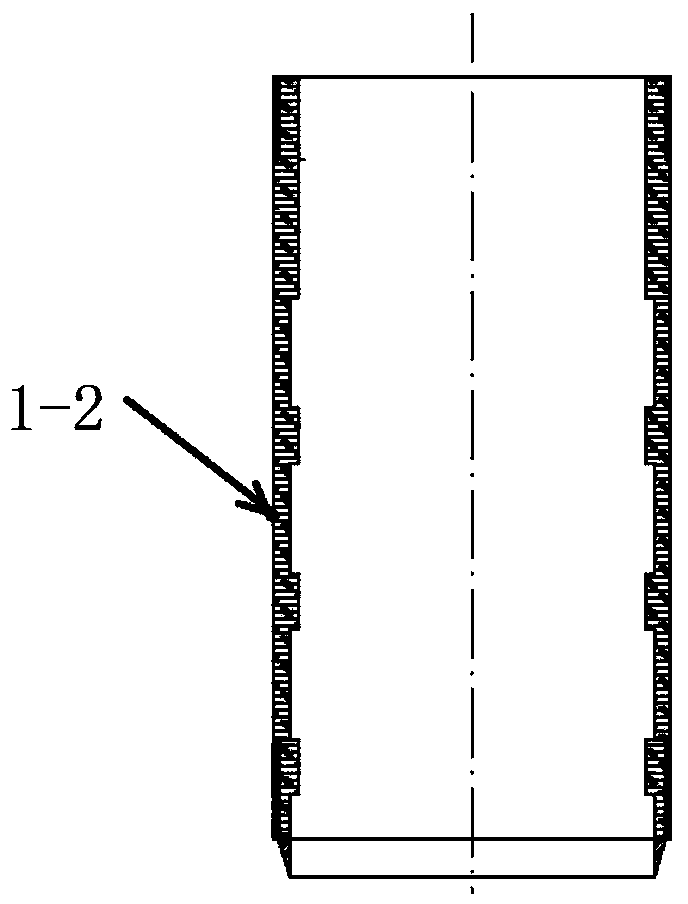 Simple line drilling ring cutter to take original sample device