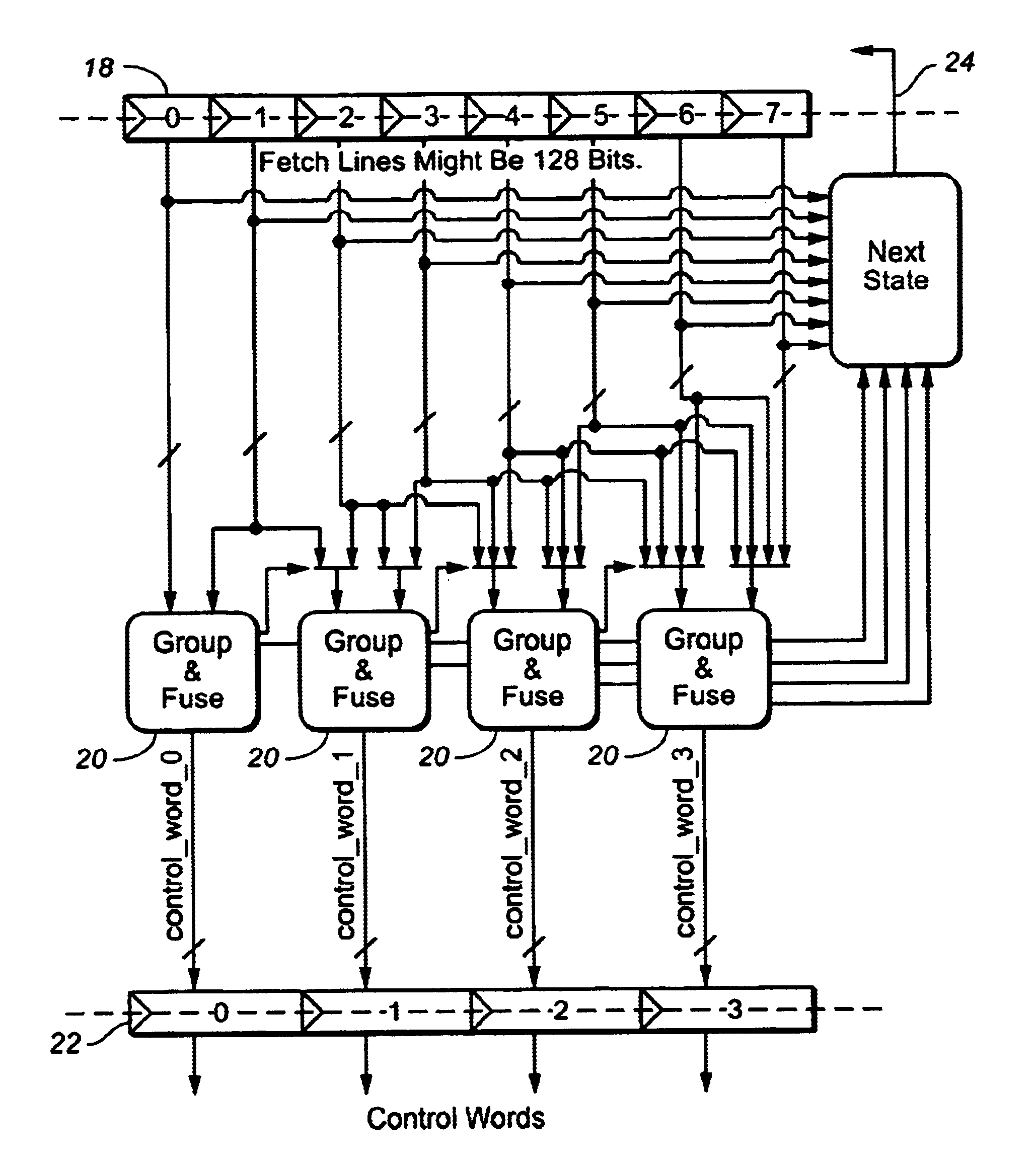 Instruction fusion for digital signal processor