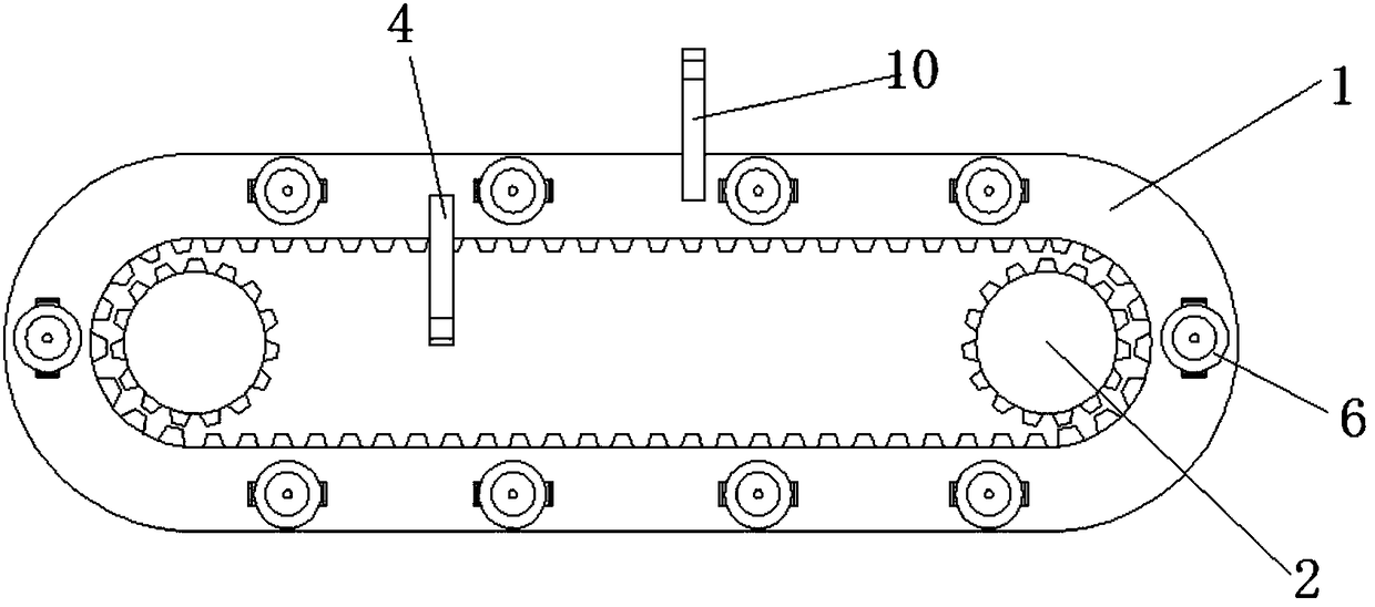 Miniature automatic wire detaching device for motor