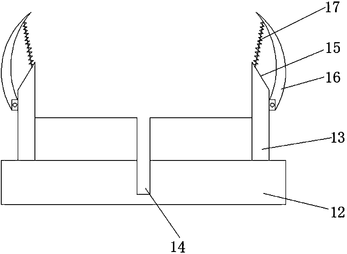 Miniature automatic wire detaching device for motor