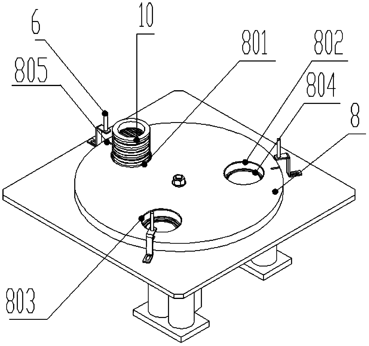 Rotating disc type particulate matter sampler capable of automatically changing film