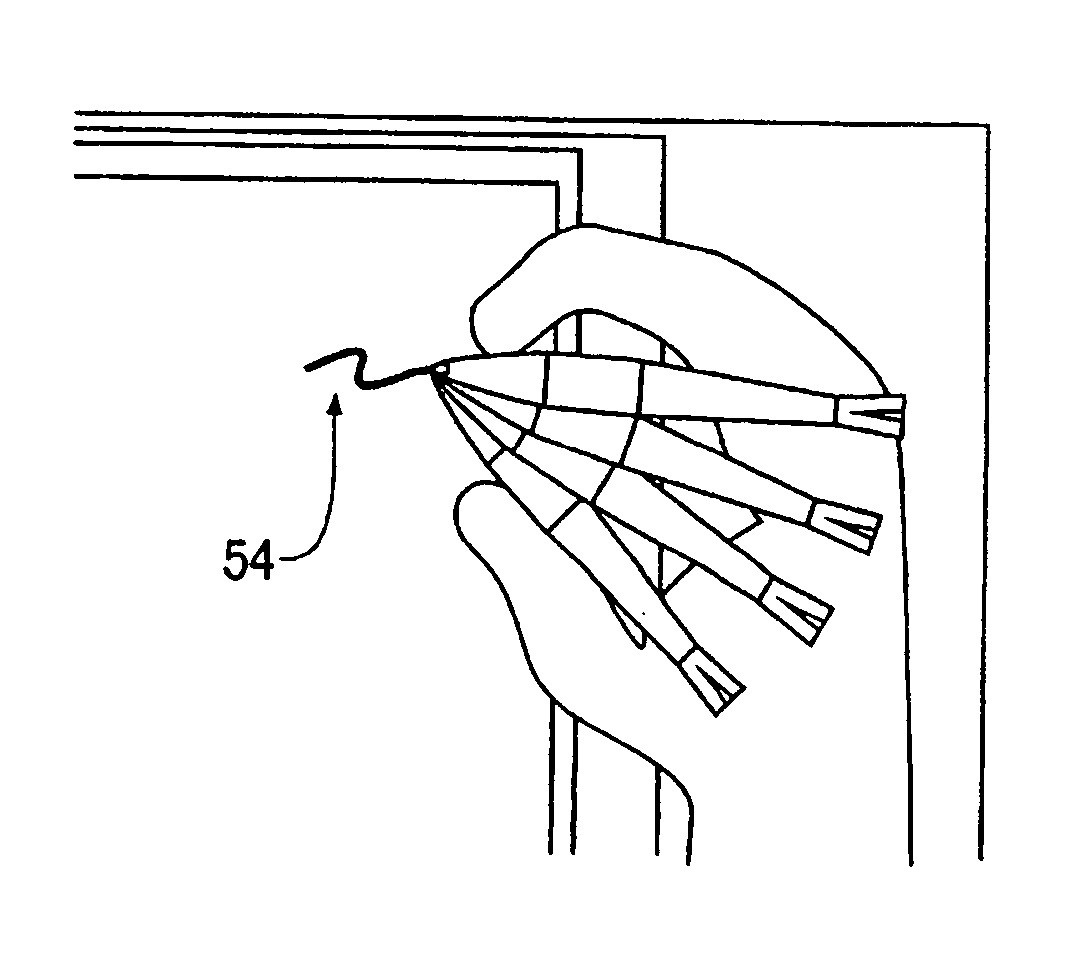 Pen-based interface for a notepad computer