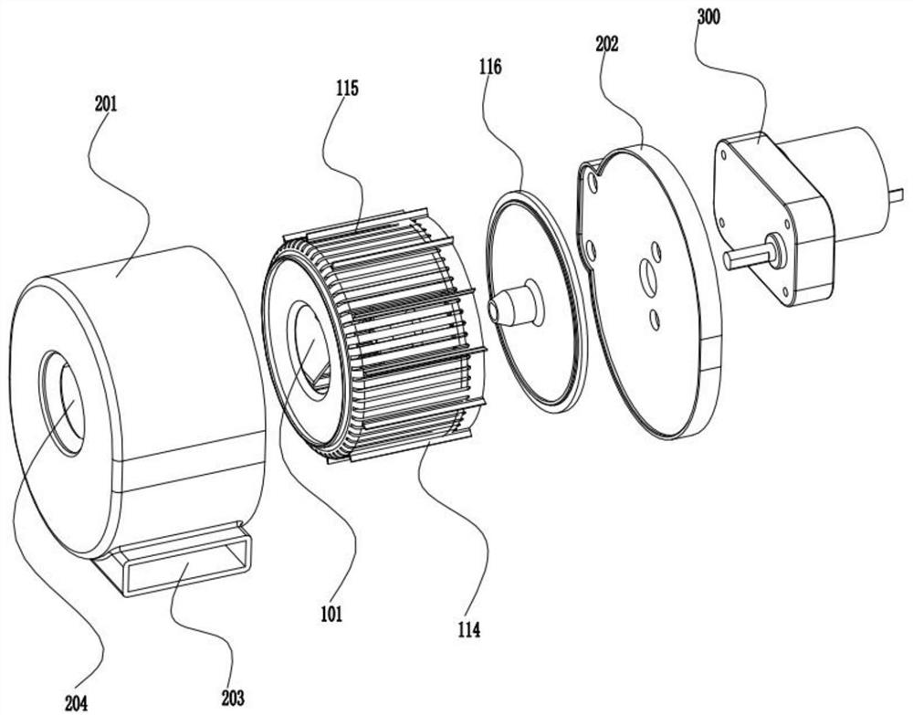 A material automatic cleaning device