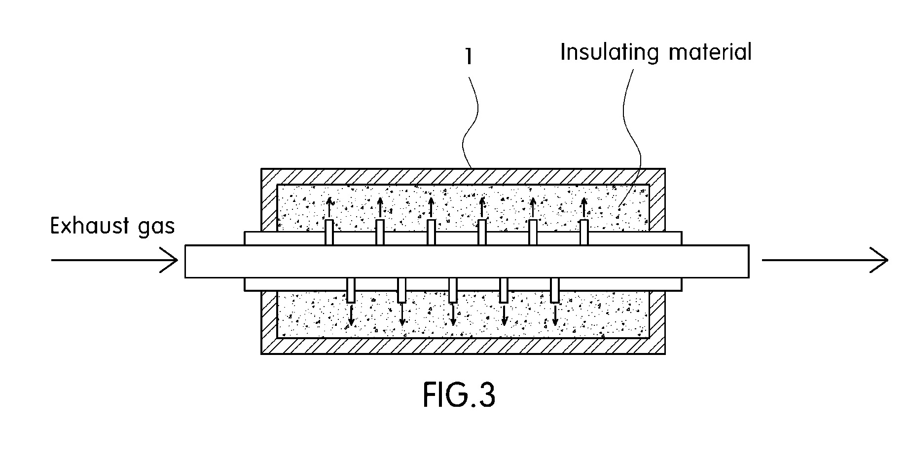 Muffler for an exhaust system of vehicle