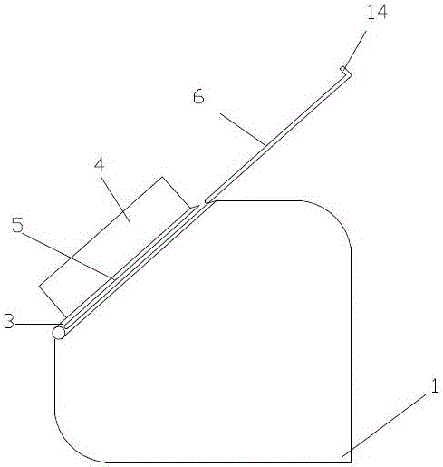 Fan gear box air filter screen protection device