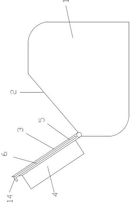 Fan gear box air filter screen protection device